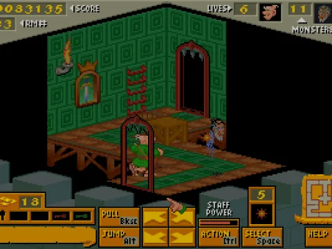 Eat fireball ugly head!