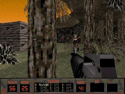 Enemies in the jungle