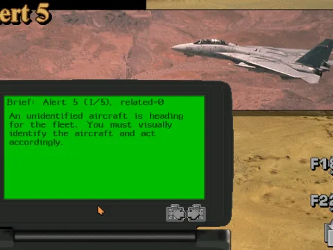 Alert 5 Mission briefing
