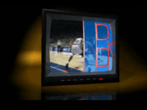 NBA Live 95 intro on tv