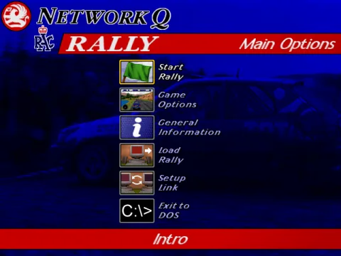 Main menu