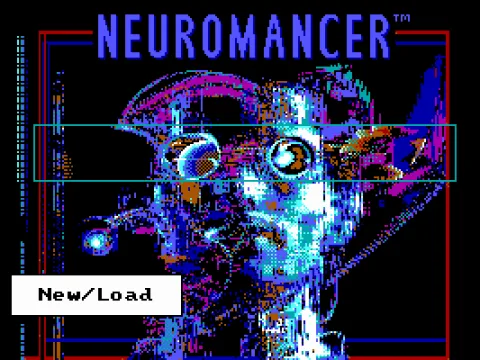 Neuromancer Title Screen