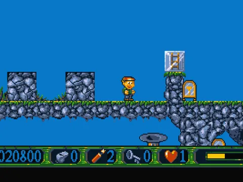 This ladder is hidden...