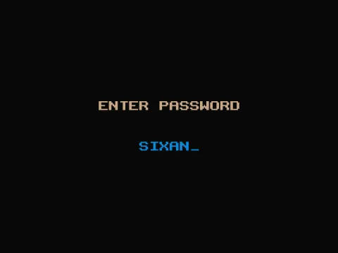 Input password
