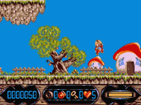 Jumping on the surface...