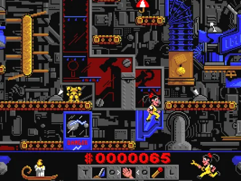 Falling down from platform