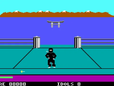 The beginning location (Tandy/PCjr)