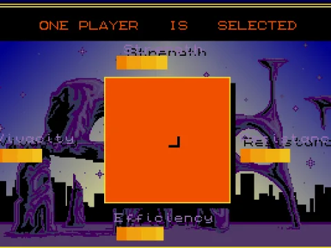 Defining your fighter's physical parameters (VGA)