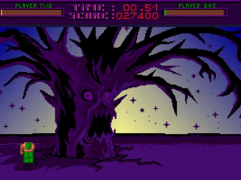 Taking a bow after murderizing the other guy (VGA)