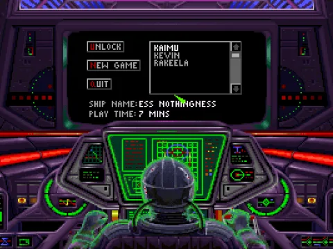 Character Choice Screen