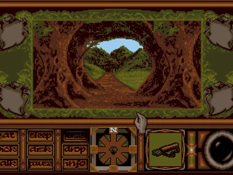 Leaving the forest (VGA)