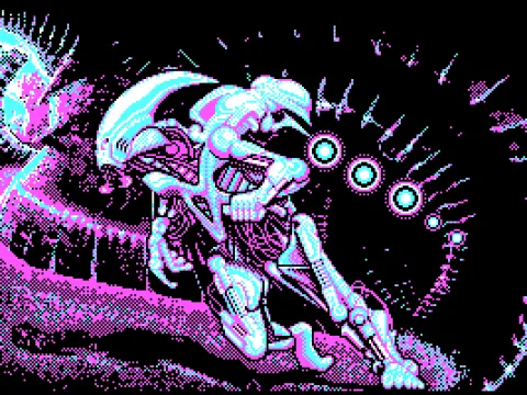 Starting a new game (CGA)