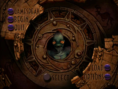 Main menu