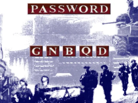 The game comprises a number of levels each of which has its own password. This is the code for the first level so it is not a spoiler