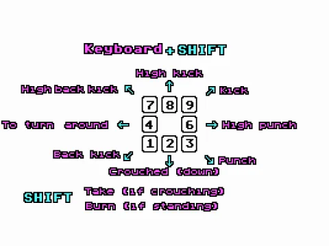 Cool, so many moves! If only they worked well...