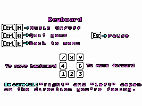 Take note of commands... by the way CTRL Q is the only one you'll really need