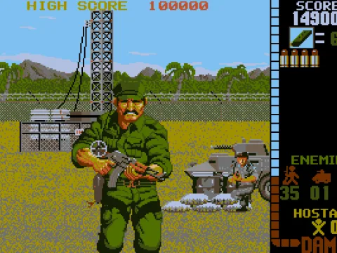 game in progress - MCGA/VGA