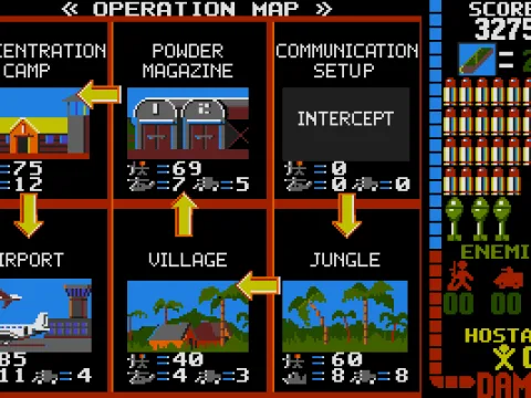 Operation map (MCGA/VGA)