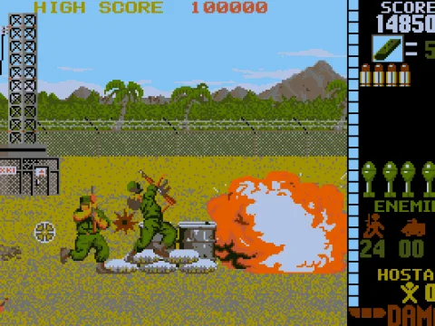 Stage 1: Communication Setup (MCGA/VGA)<br>
That dynamite is very useful when the screen is full of vehicles.