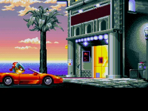 Oscar arrives at the cinema