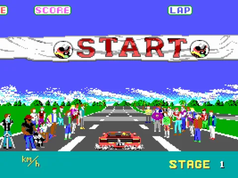 Starting line (EGA/Tandy)