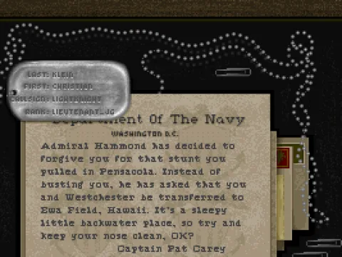 Enter your name and your call sign