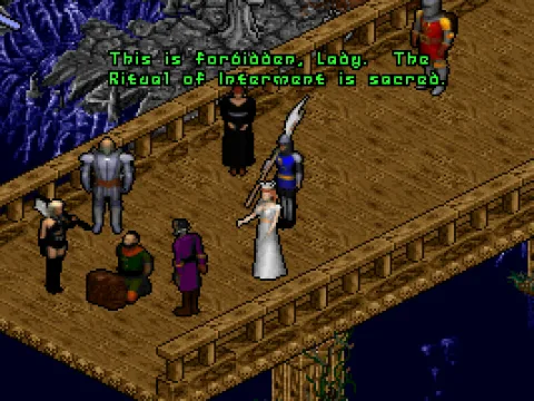 The story starts brutally, with an execution! This sets the tone for the events in Pagan