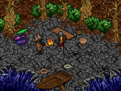 The very beginning. A meeting with a simple fisherman - or so it seems...