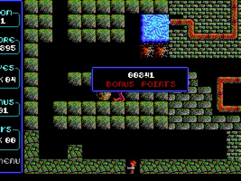 Episode 1 - Romancing The Rose.
The completion of level one. The Bonus points decrease as the time progresses