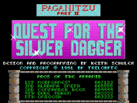 Episode 2 - High scores.