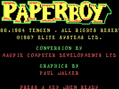 title screen - CGA