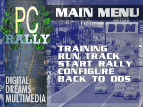 Main menu