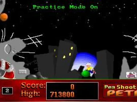 In practise mode, you cannot die