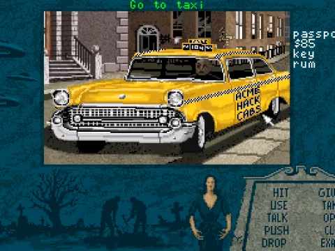 Use a cab to travel between new locations.