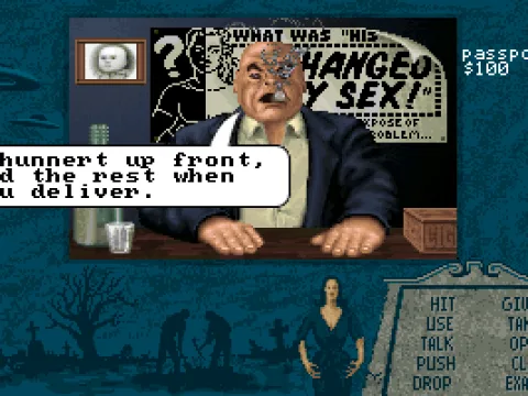 You're starting the game in producers office.