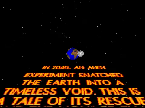 A very Star-Wars-like intro