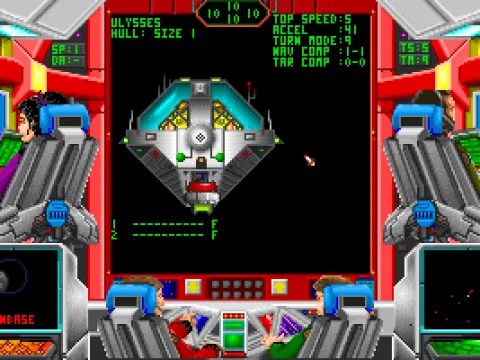 Ship information during flight