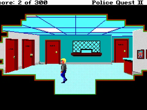 Inside Lytton police station