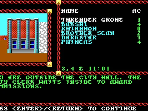 Phlan: Outside the City Hall