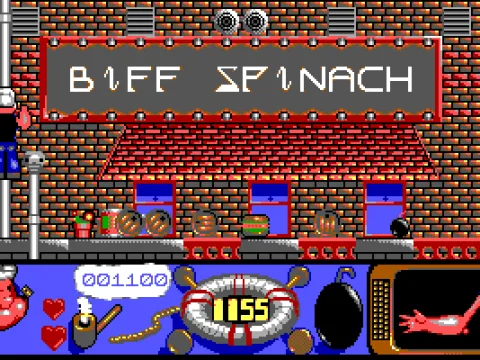The Biff Spinach logo.