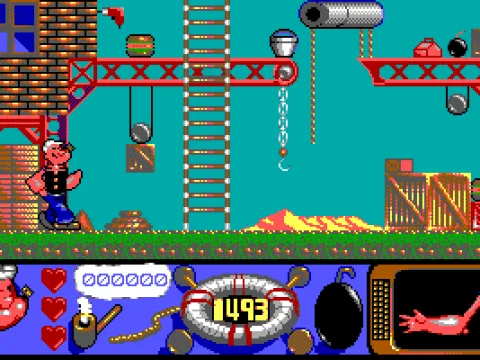 The construction site.