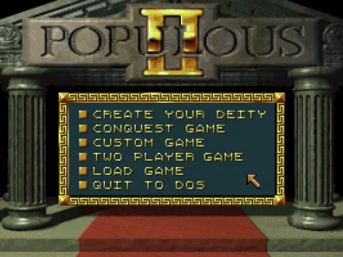 Main menu