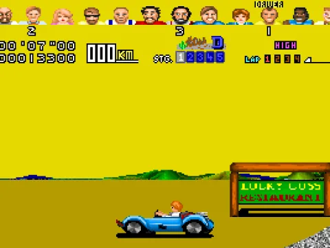 Wipeout in the buggy