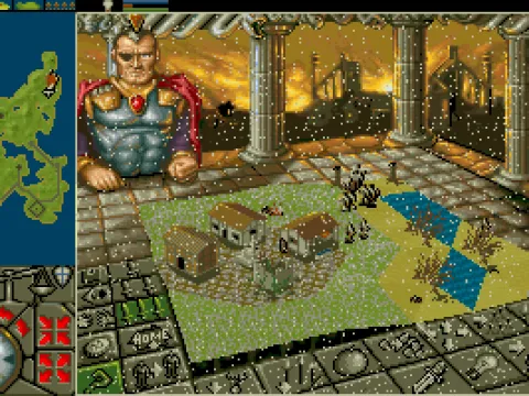 It's snowing! (VGA 256 Color)