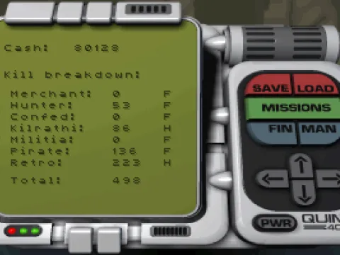 A new kill board shows ships destroyed and faction's official disposition towards you