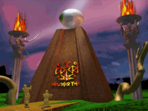 Creepy Church of Man altar