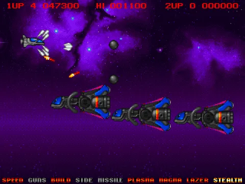 Level 1 - Group of three fast moving enemies