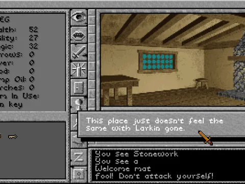 A description for an empty room