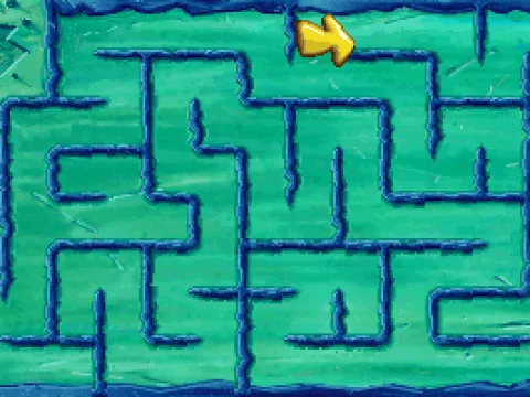 Click through the maze to reach Pep.