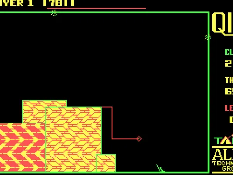 Game in progress (CGA)